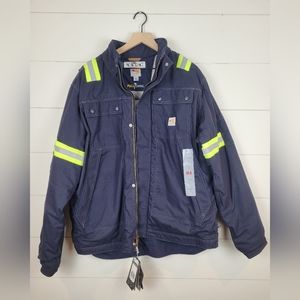 Carhartt FR Flame Resistant Full Swing Quick Duck Coat, Size L Tall